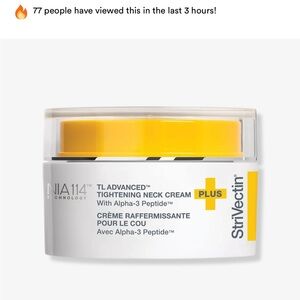 New in box StriVectin TL Advanced Tightening Neck Cream Plus 1.7 oz